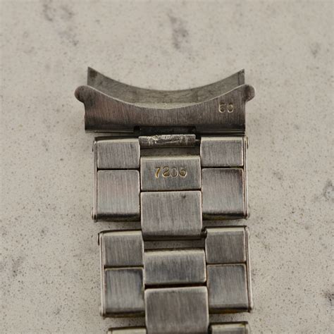 rolex riveted bracelet 7205